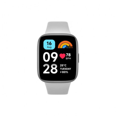 WYPRZEDAŻ ## Towar ze zwrotu ## Stan dobry ## Xiaomi Redmi | Watch 3 Active | Smart watch | Grey | Water-resistant - 3